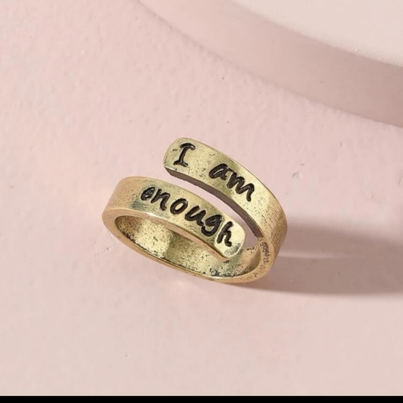 1 Left! NWT "I Am Enough" Ring 💖💍 - Picture 4 of 8